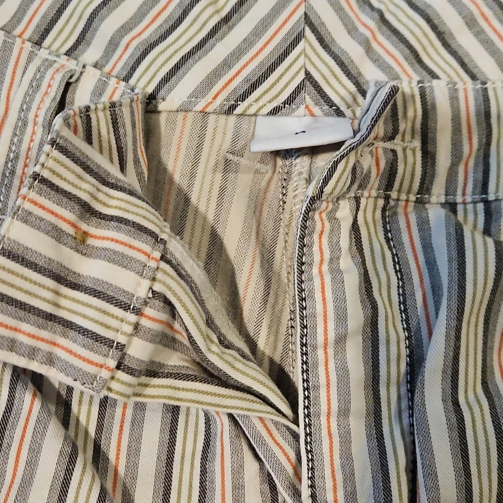 Cabi Size 14 Striped Casual Pants - Picture 3 of 10